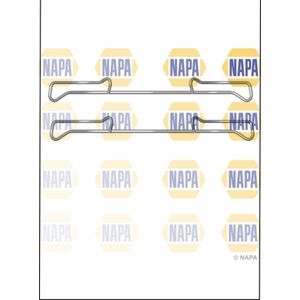 NAPA Brake Pad Fitting Kit Front NFK1086