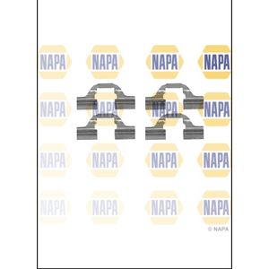 NAPA Brake Pad Fitting Kit Rear NFK1102