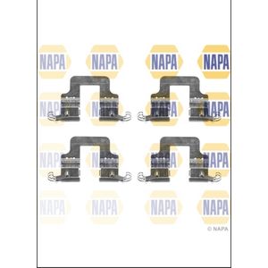 NAPA Brake Pad Fitting Kit Rear NFK1142