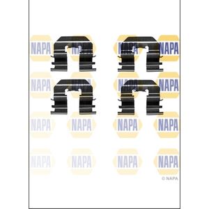 NAPA Brake Pad Fitting Kit Rear NFK1154