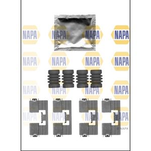 NAPA Brake Pad Fitting Kit Rear NFK1168