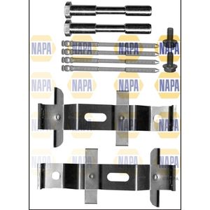 NAPA Brake Pad Fitting Kit Front NFK1227