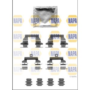 NAPA Brake Pad Fitting Kit Rear NFK1271