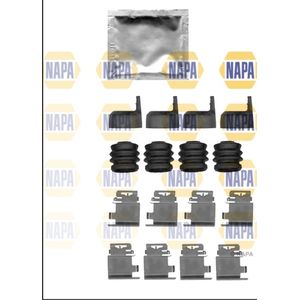 NAPA Brake Pad Fitting Kit Rear NFK1279