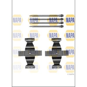 NAPA Brake Pad Fitting Kit Front NFK1287