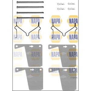 NAPA Brake Pad Fitting Kit Front NFK1300