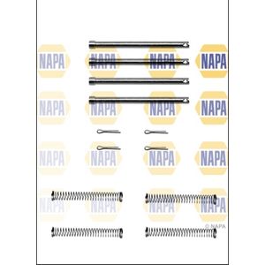 NAPA Brake Pad Fitting Kit Front NFK1309