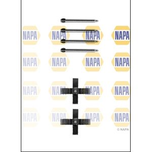 NAPA Brake Pad Fitting Kit Rear NFK1316