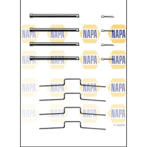 NAPA Brake Pad Fitting Kit Front NFK1366