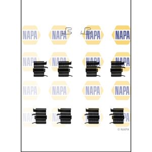 NAPA Brake Pad Fitting Kit Front NFK1379