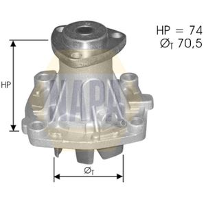 NAPA Water Pump NWP1082