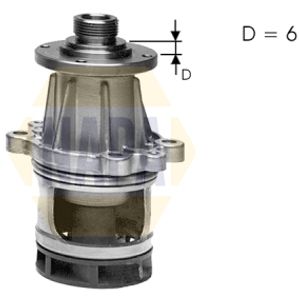 NAPA Water Pump NWP1092