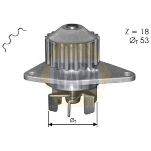 NAPA Water Pump NWP1133