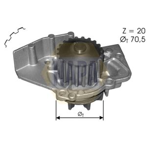 NAPA Water Pump NWP1136