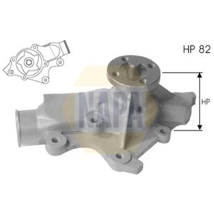 NAPA Water Pump NWP1270