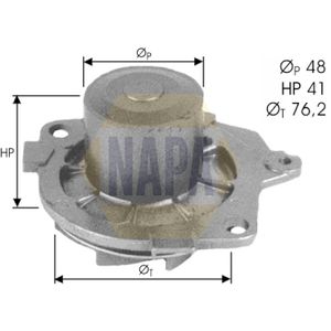 NAPA Water Pump NWP1499