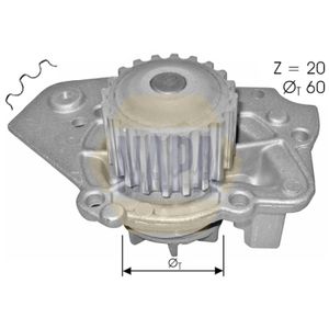 NAPA Water Pump NWP1503