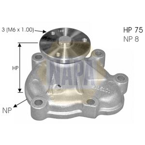 NAPA Water Pump NWP1542