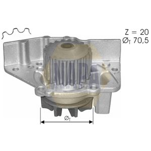 NAPA Water Pump NWP1545