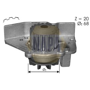 NAPA Water Pump NWP1546