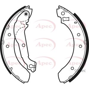 Apec Brake Shoes Set SHU325