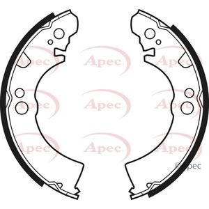 Apec Brake Shoes Set SHU342