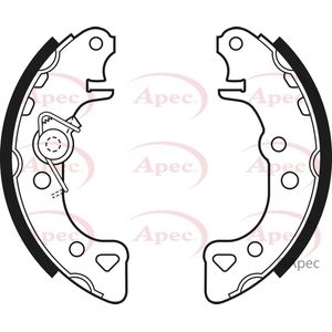 Apec Brake Shoes Set SHU403