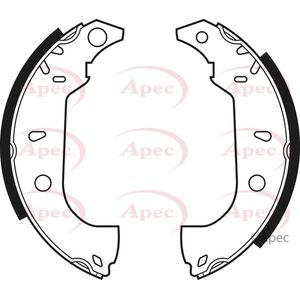Apec Brake Shoes Set SHU460