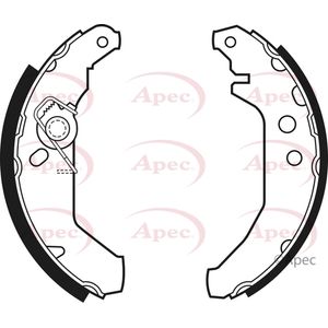 Apec Brake Shoes Set SHU465