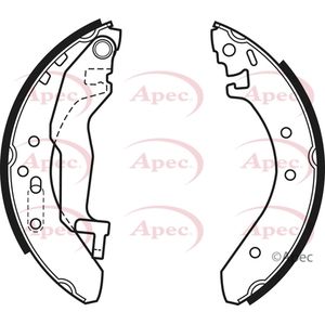 Apec Brake Shoes Set SHU468