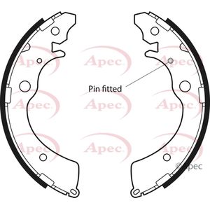 Apec Brake Shoes Set SHU474