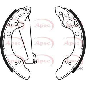 Apec Brake Shoes Set SHU480