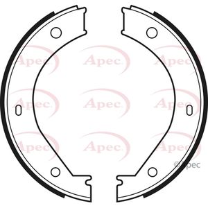 Apec Handbrake Shoes Set SHU486