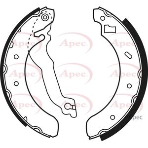 Apec Brake Shoes Set SHU493