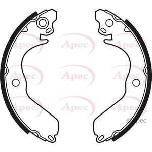 Apec Brake Shoes Set SHU501