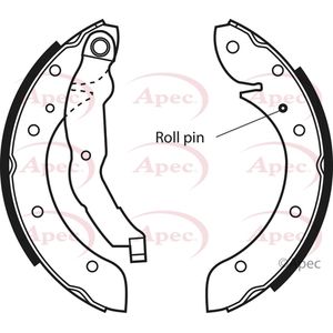 Apec Brake Shoes Set SHU530