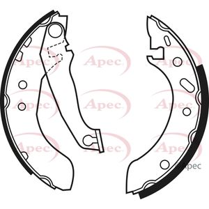 Apec Brake Shoes Set SHU535