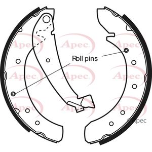 Apec Brake Shoes Set SHU538