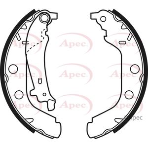 Apec Brake Shoes Set SHU540