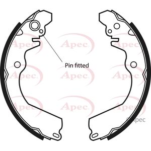 Apec Brake Shoes Set SHU544