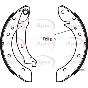 Apec Brake Shoes Set SHU570