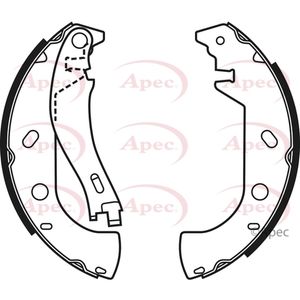 Apec Brake Shoes Set SHU574
