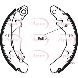 Apec Brake Shoes Set SHU577