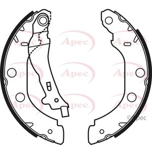 Apec Brake Shoes Set SHU580