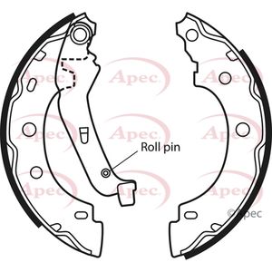 Apec Brake Shoes Set SHU586
