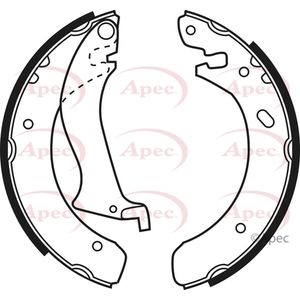 Apec Brake Shoes Set SHU593