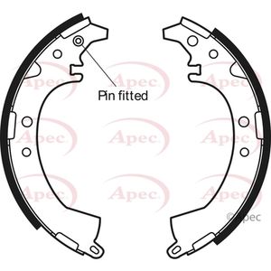 Apec Brake Shoes Set SHU604