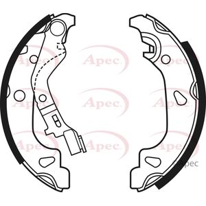 Apec Brake Shoes Set SHU623