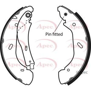 Apec Brake Shoes Set SHU632