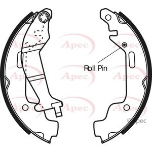 Apec Brake Shoes Set SHU633